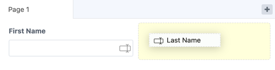 blokken naast elkaar.