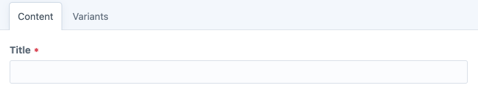 products tab content.