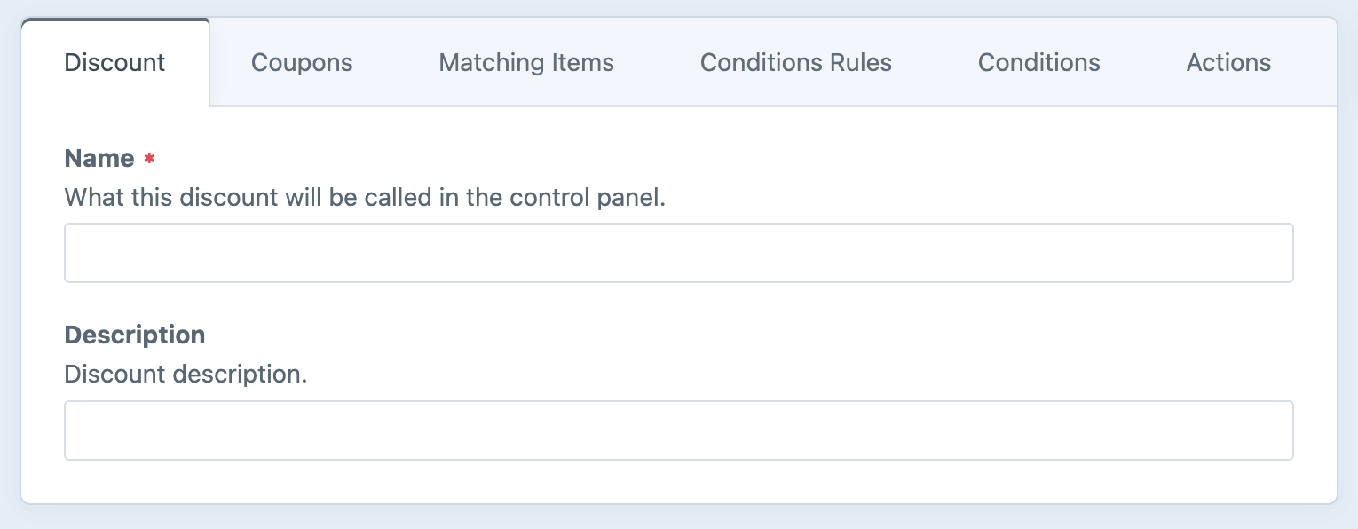 promotions discounts tab discount.