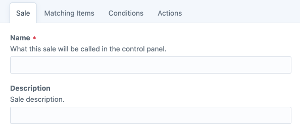 promotions sales tab sale.
